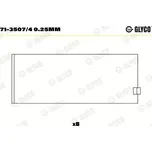 GLYCO Ojniční ložisko GLC 71-3507/4 0.25mm