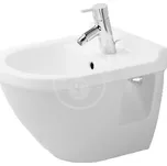 Duravit Starck 3 - Závěsný bidet Compact s přepadem, bílá, 2231150000