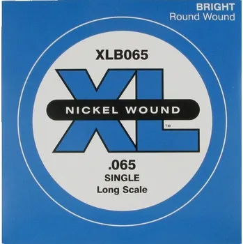 Hudební nástroj D'Addario XLB065 Samostatná struna pro baskytaru
