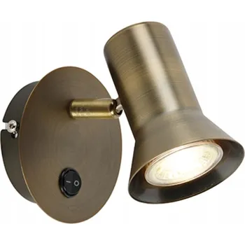 Nástěnné svítidlo Nástěnné svítidlo QAZQA zlaté GU10 35 W