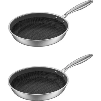 Pánev Sada pánví Ø 24 a Ø 28cm, barvy nerez oceli