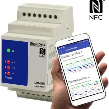 Relé Logické relé/relé sdílení zátěže s NFC Napětí a 3NO kontakty