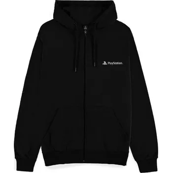 Pánská mikina Difuzed Mikina PlayStation - Logo and Icons XL Černá