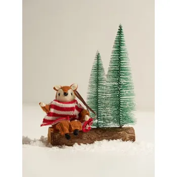 Vánoční dekorace Sinsay - Závěsná vánoční dekorace - hnědá - 593HB-88X - 593HB-88X-ONE