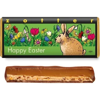 Cukrovinka Zotter mléčná čokoláda Veselé Velikonoce