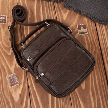 Paolo Peruzzi taška přes rameno T-128 hnědá