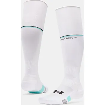 Pánské ponožky Under Armour Unisexové štulpny UA x Mansory Magnetic 6007855-100 Bílá XL