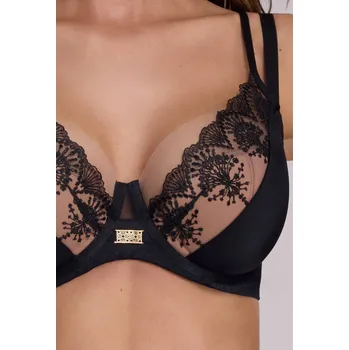 Podprsenka AVA POLOMĚKKÁ PODPRSENKA AV 2198 MAXI Barva: Black, Velikost: 95F