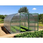 LANIT PLAST, s.r.o. skleník LANITPLAST KYKLOP2 3x4 m PC 6 mm zelený LG4376 + skleníkové těsnění LANITPLAST 12 m LG3098 + akrylátová barva na kov 0,7 kg zelená LG4350