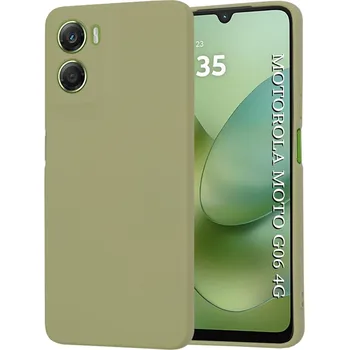 Pouzdro na mobilní telefon Techsuit - SoftFlex - Motorola Moto G06 - Matcha