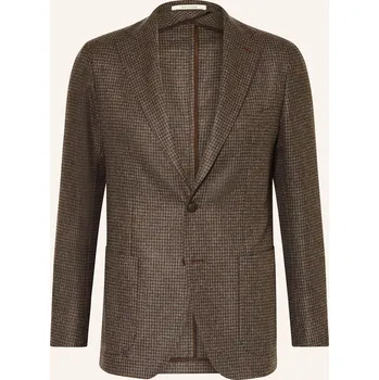 Pánské oblečení Tagliatore Pánské Sako Regular Fit, hnědá / tmavě hnědá, 54