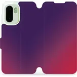 Flip pouzdro Mobiwear na mobil OnePlus 15R - VP67S, fialový a růžový odstín (Knížkové flip pouzdro, obal, kryt na mobil OnePlus 15R, tenký design, silikonová vanička, stojánek)