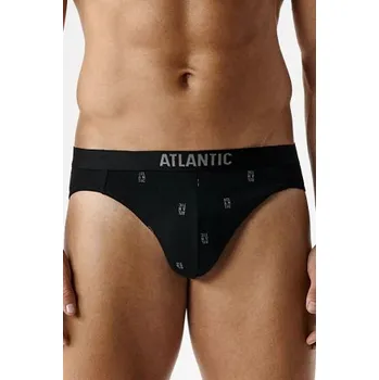 3 PACK slipy Atlantic 3MP-210 Černo-modrá M