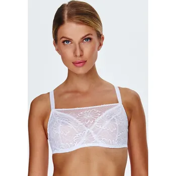 Podprsenka LUPOLINE PODPRSENKA BIG SOFT TOP 154 Barva: Bílá, Velikost: 95F