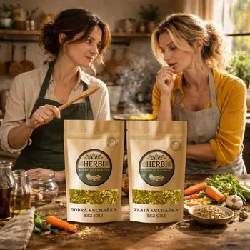Koření Herbi Souboj kuchařek, 400 g – sesterská sada polévkového koření bez soli