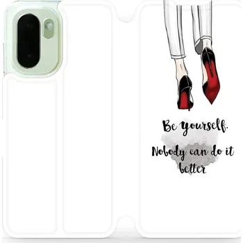 Pouzdro na mobilní telefon Flip pouzdro Mobiwear na mobil OnePlus 15R - M046P, be yourself (Knížkové flip pouzdro, obal, kryt na mobil OnePlus 15R, tenký design, silikonová vanička, stojánek)