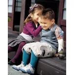 Gatta MĚKKÉ BAVLNĚNÉ PUNČOCHÁČE HLADKÉ 0-2 ROKY Barva: grey, Velikost: 62-74