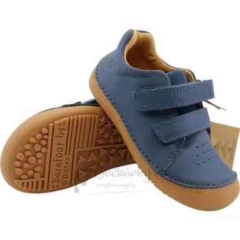 Chlapecké polobotky Dětské celoroční barefoot boty D.D.Step S063-61983 Royal Blue - vel. 28
