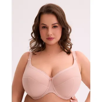 Podprsenka Gaia POLOMĚKKÁ PODPRSENKA SONIA MAXI BSM 1058 RŮŽOVÁ Barva: różowy, Velikost: 90H