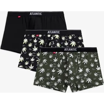 Boxerky Atlantic PÁNSKÉ BOXERKY 3MH-183 VÝPRODEJ Velikost: XXL