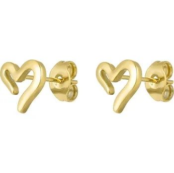 Náušnice ORNAMENTI Pozlacené náušnice Shiny Dots gold