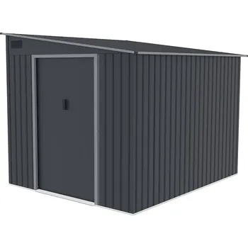 Zahradní stavba LANIT PLAST, s.r.o. plechový domek LANITPLAST WANDHAUS 78 ANTRACIT LG4025