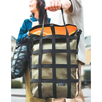 Braasi Industry Georgina khaki/signal orange