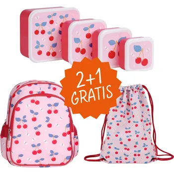 Malý balíček A Little Lovely Company Třešně + sportovní pytel ZDARMA