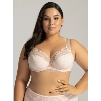 Podprsenka AVA PODPRSENKA AV 2163 MAXI SEMI SOFT PUDROVÁ Barva: powdery, Velikost: 95F