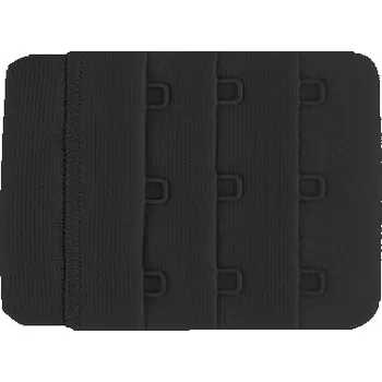 Podprsenka Julimex TŘÍŘADÝ ROZŠIŘOVAČ OBVODŮ BA-03 Barva: černá, Velikost: trzyrzędowy