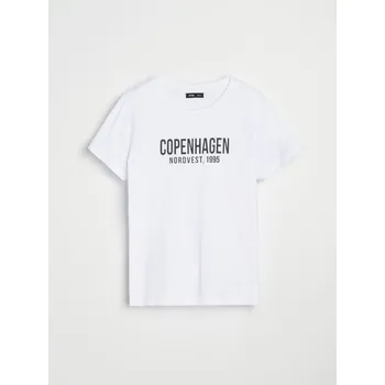 Dámské tričko Sinsay - Tričko s krátkým rukávem - bílá - 624FG-00X - 624FG-00X-XS