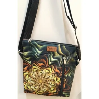 Dámská crossbody kabelka - kočárkovina - Abstrakt