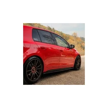 Tuning Oneway prahové nástavce VW Golf VI GTi/GTD -- rok výroby 2008-12 - lesklá černá SLEVA 5%