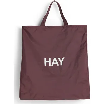 HAY Taška Grid Bag XL Burgundy