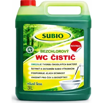 WC čistič Subio Ekologický WC čistič 3 l