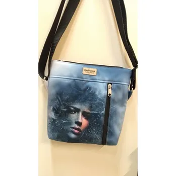 Kubeda Dámská crossbody kabelka - kočárkovina - Portrét v mlze