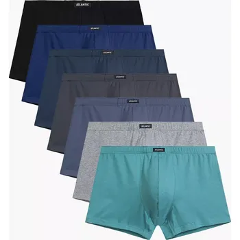 Boxerky Atlantic PÁNSKÉ BOXERKY 7MH-001 7-PACK Velikost: M