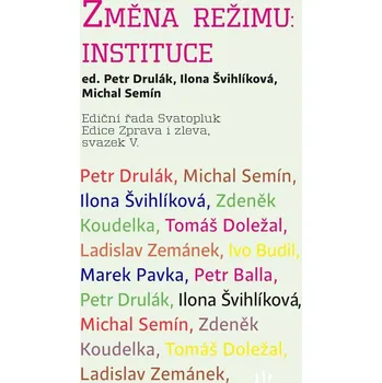 Změna režimu: Instituce - Ilona Švihlíková a kol. (2025, brožovaná)