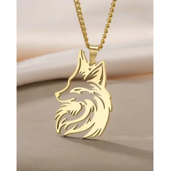 Řetízek Řetízek liška (ocelový) zl