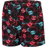 CORNETTE VALENTÝNSKÉ BOXERKY 048/06 HOT LIPS 2 Barva: černá, Velikost: M