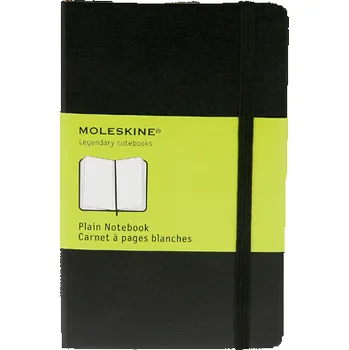 Zápisník Zápisník MOLESKINE tvrdý čistý černý S
