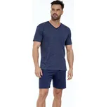 CORNETTE PÁNSKÁ PYŽAMA RŮZNÁ 330/50 KR Barva: granatowy/melange, Velikost: M