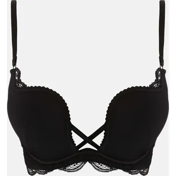 Podprsenka ESOTIQ & HENDERSON DELIS PUSH-UP PODPRSENKA 36121 ČERNÁ Barva: černá, Velikost: 80C