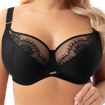 Podprsenka GORSENIA PODPRSENKA EVIA K937 ČERNÁ Barva: černá, Velikost: 105D