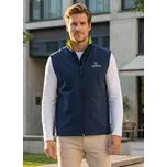 Pánská softshellová vesta ALTISPORT ALM006517 NÁMOŘNÍ MODRÁ S