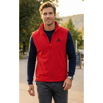 Pánská vesta Altisport ALM006518 ČERVENÁ S