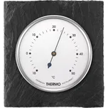 Teploměr 8084B v břidlicovém pouzdře - šedo-stříbrný