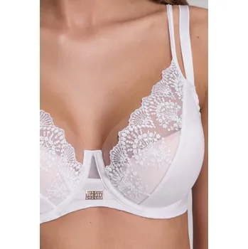 Podprsenka AVA POLOMĚKKÁ PODPRSENKA AV 2198 MAXI Barva: Bílá, Velikost: 95H