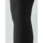 NOVITI ŽEBROVANÉ PUNČOCHÁČE S LUREXEM RB005 R.92-110 Barva: czarny/czarny lureks, Velikost: 104-110