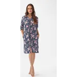 LUNA DÁMSKÝ ŽUPAN 390 3/4 R Barva: niebieski/kwiaty, Velikost: L